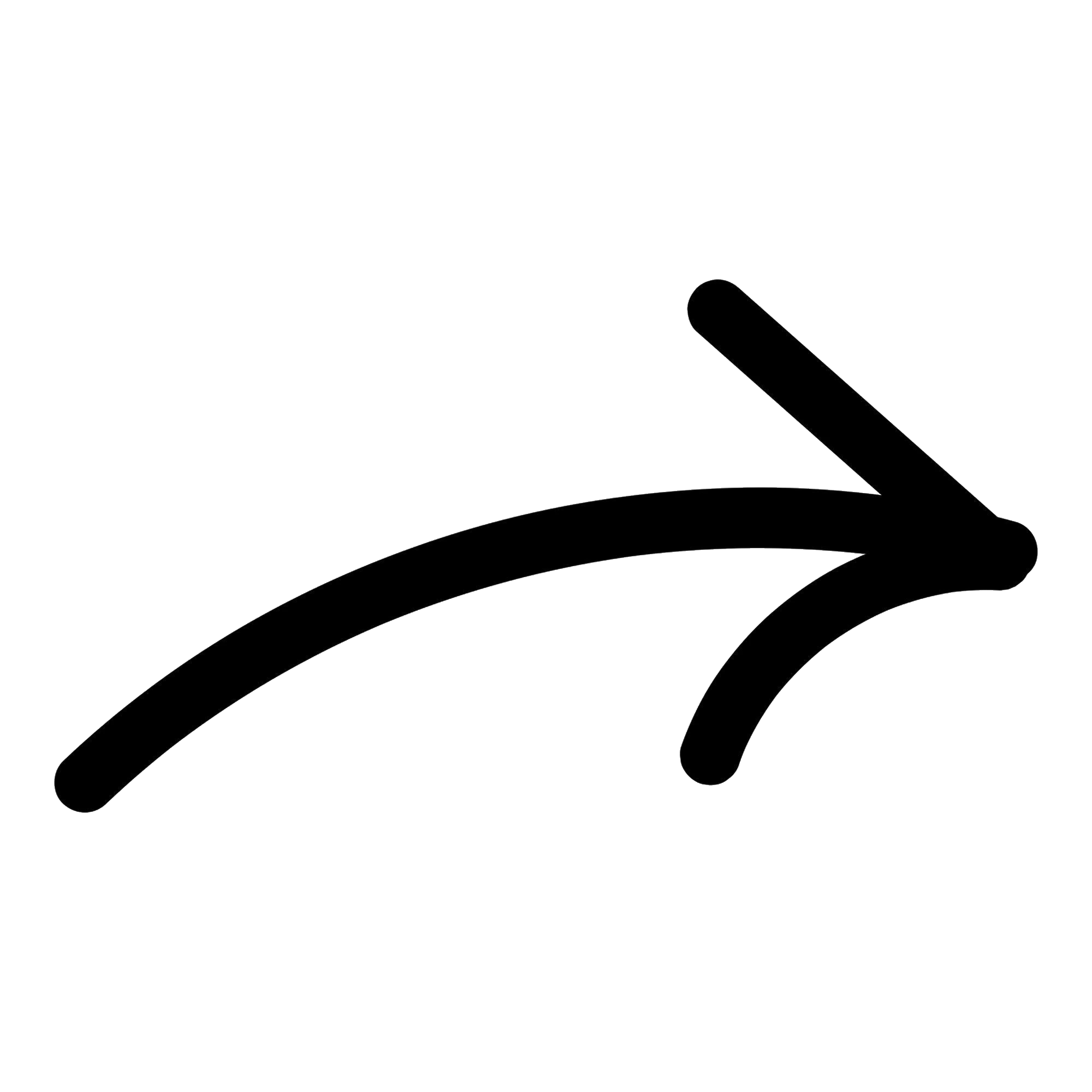 fleche-noire-est-dessinee-dans-vecteur-forme-spirale-svg